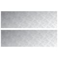 Miniatyrbilde 1 av 9: vidaXL Aluminiums Sjekkplater 2 stk Antiskli 100x30 cm