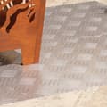 Miniatyrbillede 4 af 9: vidaXL Sølv Aluminium 70 x 40 x 0.3 cm Trappe trin Rektangulær