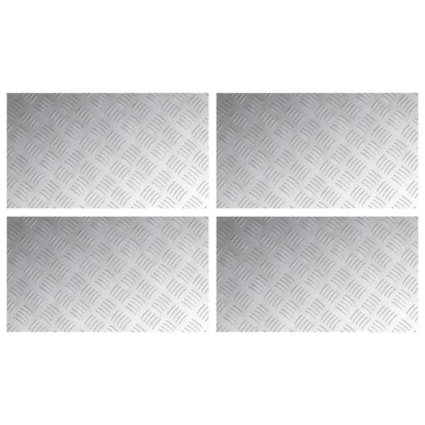 vidaXL Alumiininen Tarkkuustukku 4 kpl Liukumaton 70x40 cm