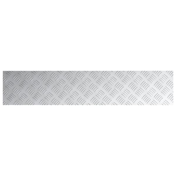 vidaXL Alumiiniset portaiden päällysteet 4 kpl Liukumaton 100x20 cm