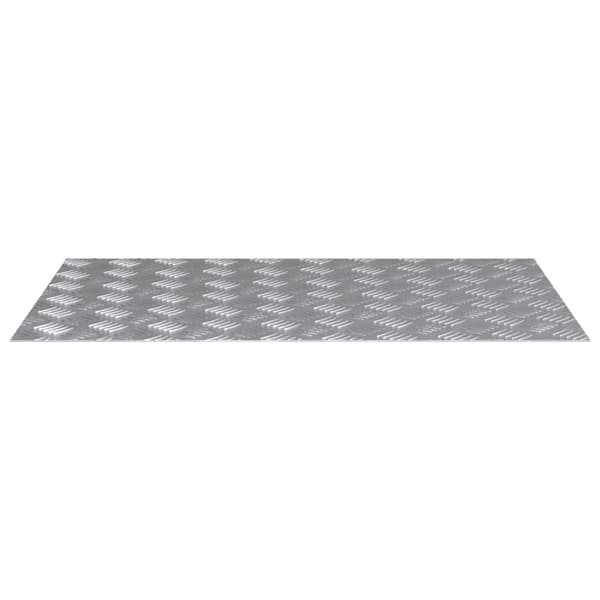 vidaXL Aluminium Diamantplater 2 stk Skli-sikker 80x50 cm