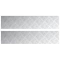 Miniatyrbilde 3 av 9: vidaXL Aluminium Diamantplater 2 stk Sklisikker 90x20 cm