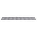 Miniatyrbillede 5 af 9: vidaXL Sølv Metal 75 x 25 x 0,3 cm Trappetrin Rektangulær Industriel