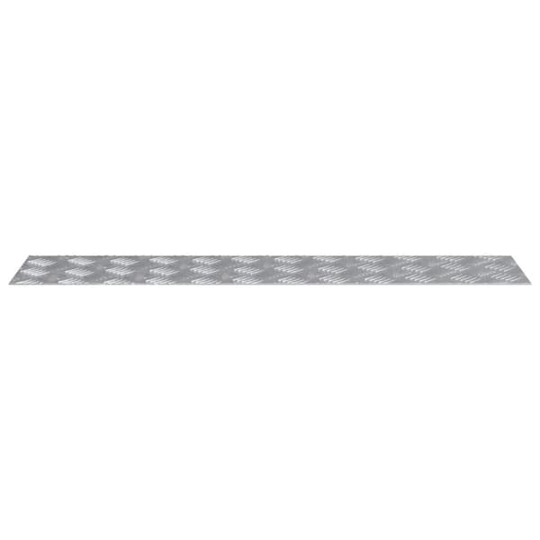 vidaXL Alumiiniset timanttilevyt 2 kpl Liukumaton 90x20 cm