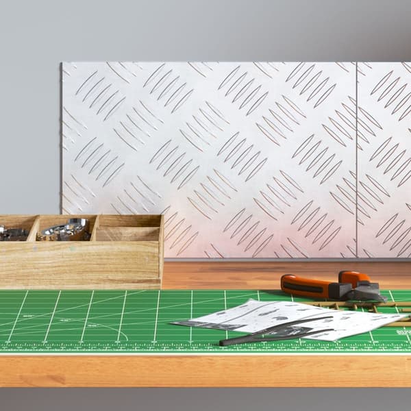 vidaXL Aluminiums sjakkbrett - 2 Pack, Ikke-glidende, 30x20 cm