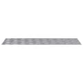 Miniatyrbild 5 av 9: vidaXL Silver Metall 90 x 30 x 0.3 cm Trapstegsmattor Rektangulär
