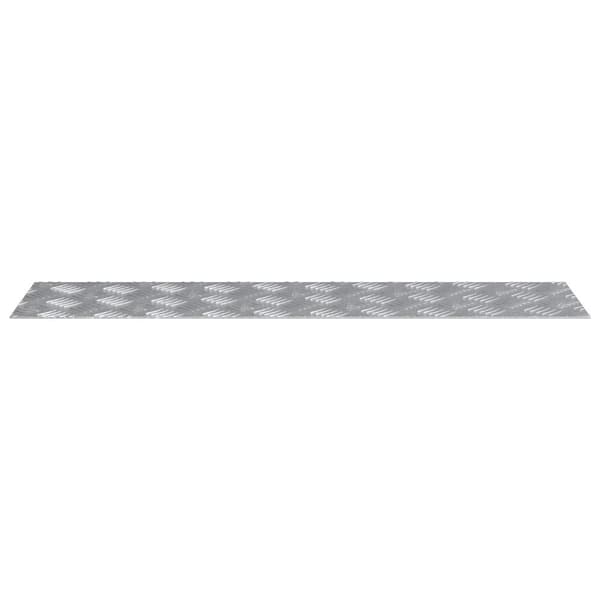 vidaXL Aluminium sjakkplater 4 stk Antiskli 80x20 cm