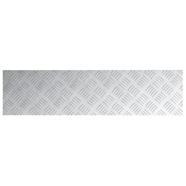 vidaXL Aluminium sjakkplater 4 stk Antiskli 80x20 cm