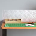 Miniatyrbillede 4 af 9: vidaXL Sølv Aluminium 50 x 20 x 0.2 cm Trappetrin Rektangulær