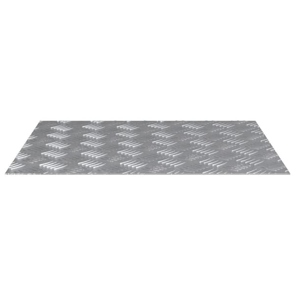 vidaXL Aluminiumsruteplater 2 stk Antiskli 60x50 cm