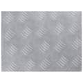 Miniatyrbild 3 av 3: vidaXL Silver Aluminium 40 x 30 x 0.2 cm Aluminium trapstegsmattor