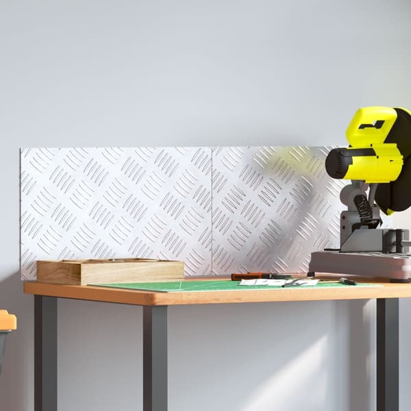 vidaXL Alumiiniset tarkastuslevyt 2 kpl Liukumattomat 50x30 cm