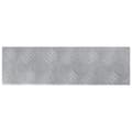 Miniatyrbild 4 av 4: vidaXL Silver Aluminium 60 x 18 x 2,5 cm Trapstegsmattor Rektangulär