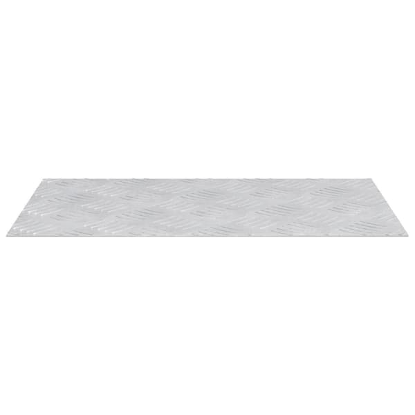 vidaXL Alumiiniponttilaatat - 4 kpl, Liukumaton, 50x30 cm