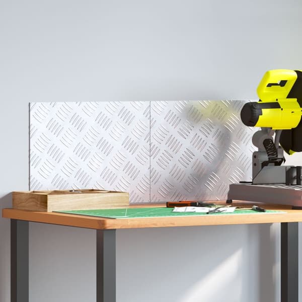 vidaXL Aluminium Ruteplater 2 stk Sklisikker 40x30 cm