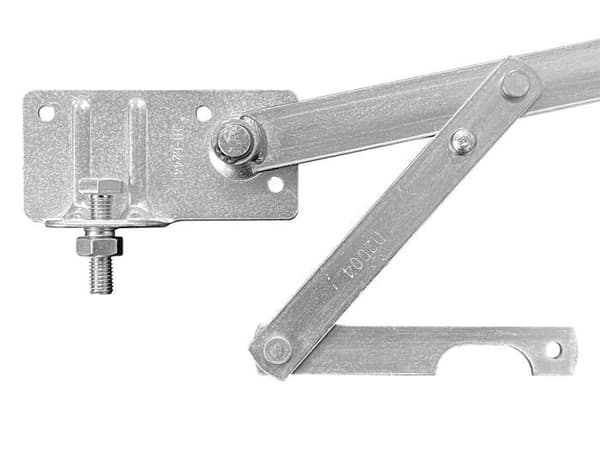 Roto - M104-61936 - Set med trappstänger Original Länkage Komplett Vänster Silver Quadro/Cadet 3 standard