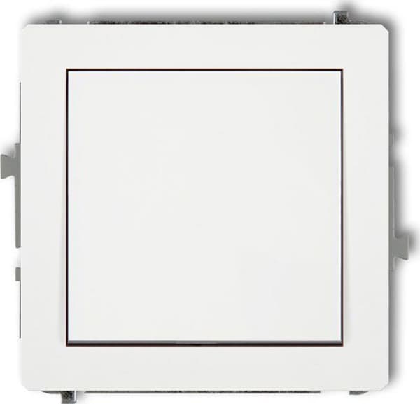 Karlik - DWP-3.1 - Trappkontakt Deco utan piktogram, vit