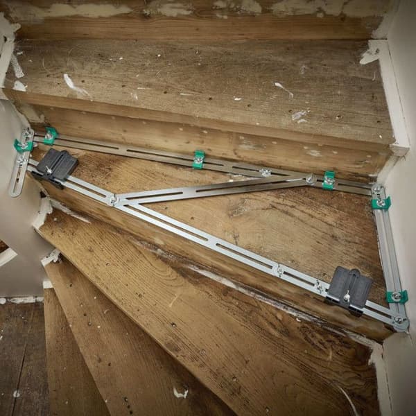 Mall för trappsteg - wolfcraft - Trapprenovering - 5210000