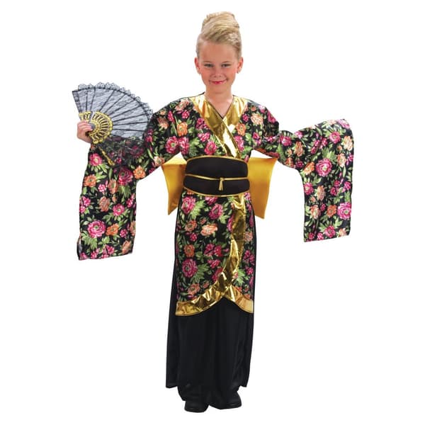 Bristol Novelty Childrens/Girls Kimono Costume