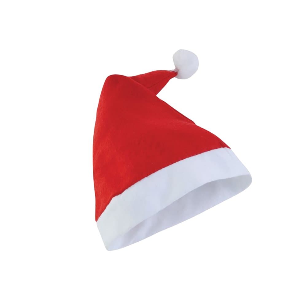 Christmas Shop Unisex Budget Santa Claus Hats (paket med 3)