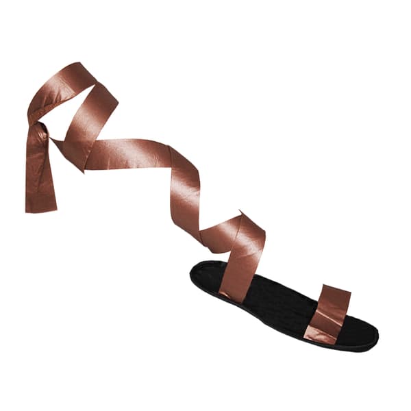Bristol Novelty Romerske sandaler til mænd Brown One Size