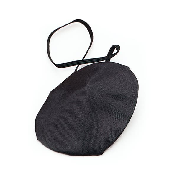 Bristol Novelty Unisex voksen øjenplaster (pakke med 12) Black One Size