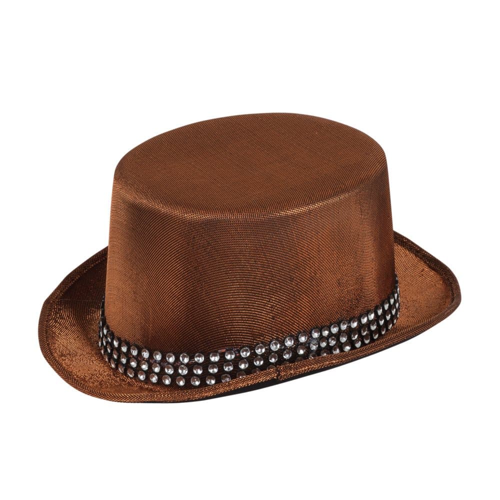 Bristol Novelty Unisex diamantbestyckad topphatt