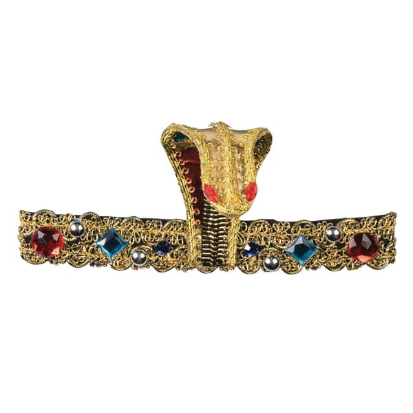 Bristol Novelty Unisex Adults Egyptian Headband Gold One Size