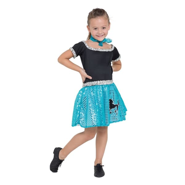 Bristol Novelty Childrens/Girls Rock N Roll Sequin Dress
