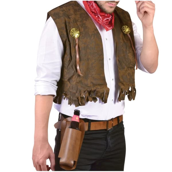 Bristol Novelty Holster til flaske Brown One Size