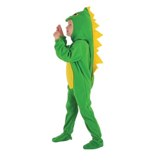 Bristol Novelty Toddlers Dinosaur Costume Green/Yellow One Size