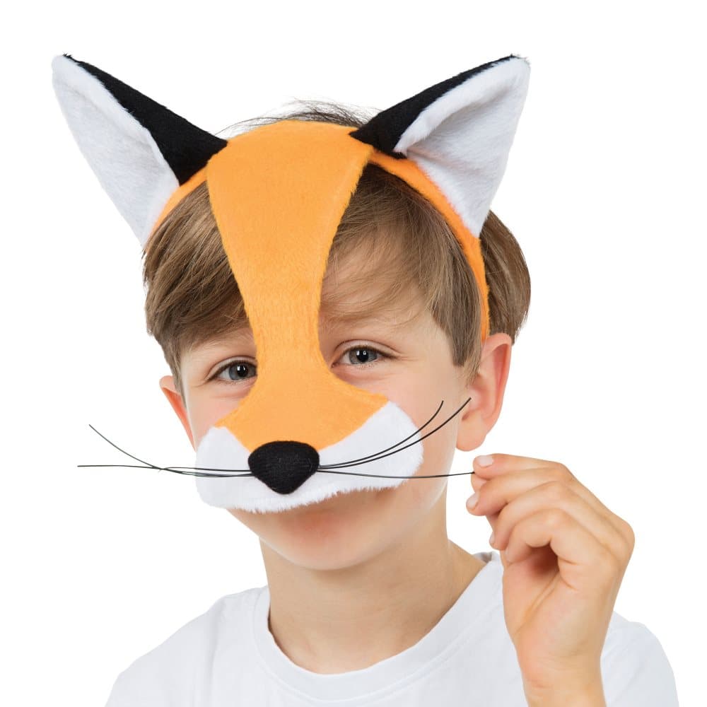 Bristol Novelty Barn/Kids Half Face Fox Mask