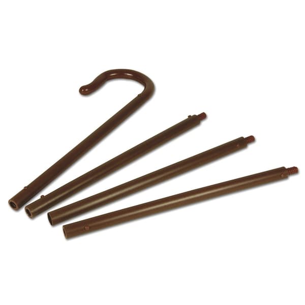 Bristol Novelty Shepherds Staff Brown One Size