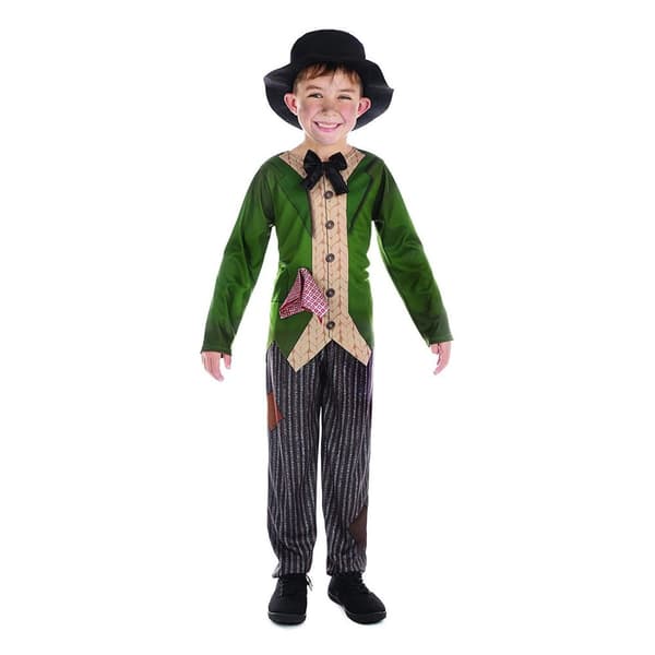 Bristol Novelty Dickensian-dräkt för barn/pojkar