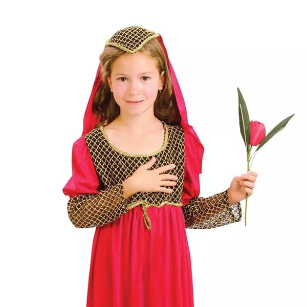 Bristol Novelty Girls Dress With Headpiece Costume