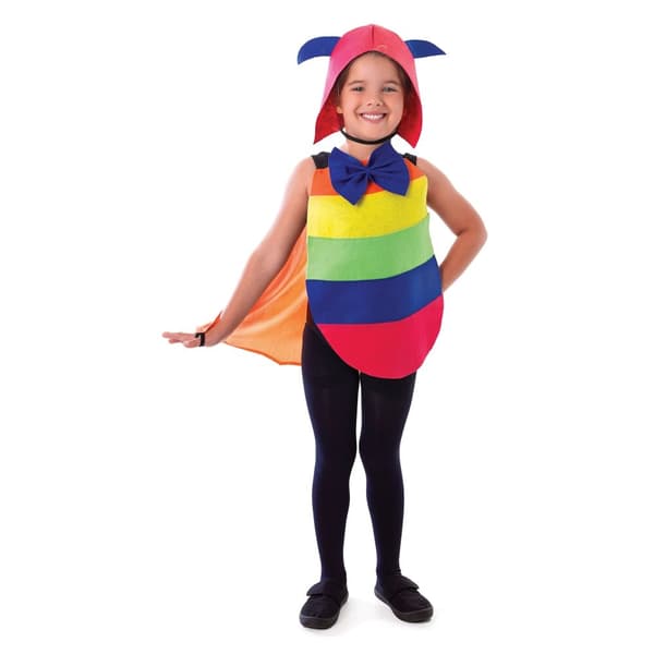 Bristol Novelty Childrens/Kids Caterpillar Dress Up Kit Multicoloured One Size