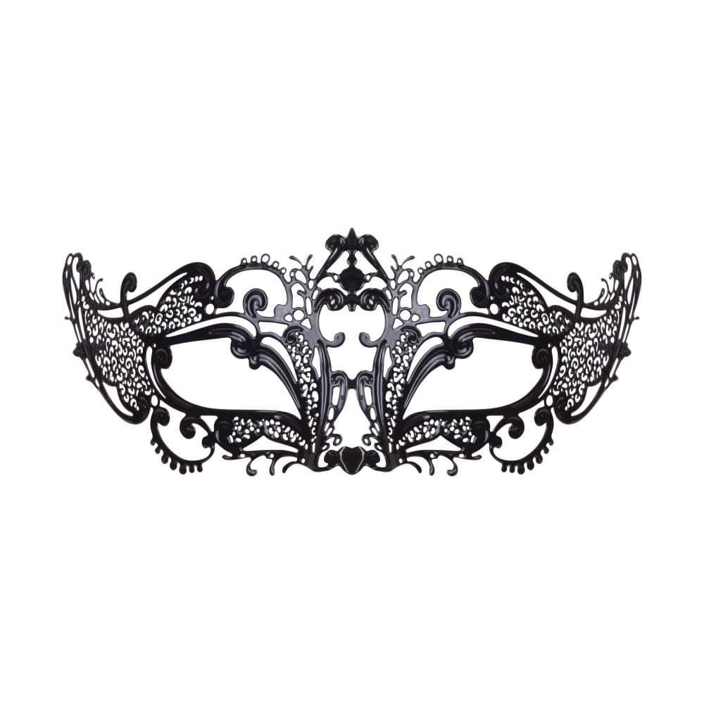 Bristol Novelty Unisex vuxna Filigree Slimline Metal Cat Mask