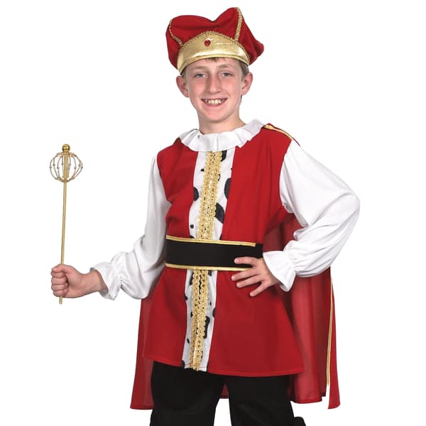 Bristol Novelty Kostume til middelalderlig konge for børn/unge