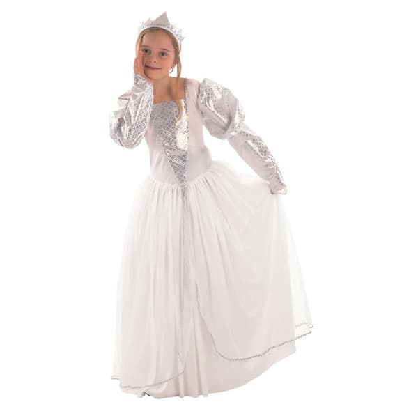 Bristol Novelty Børn/piger prinsesse kostume Pink/Silver M