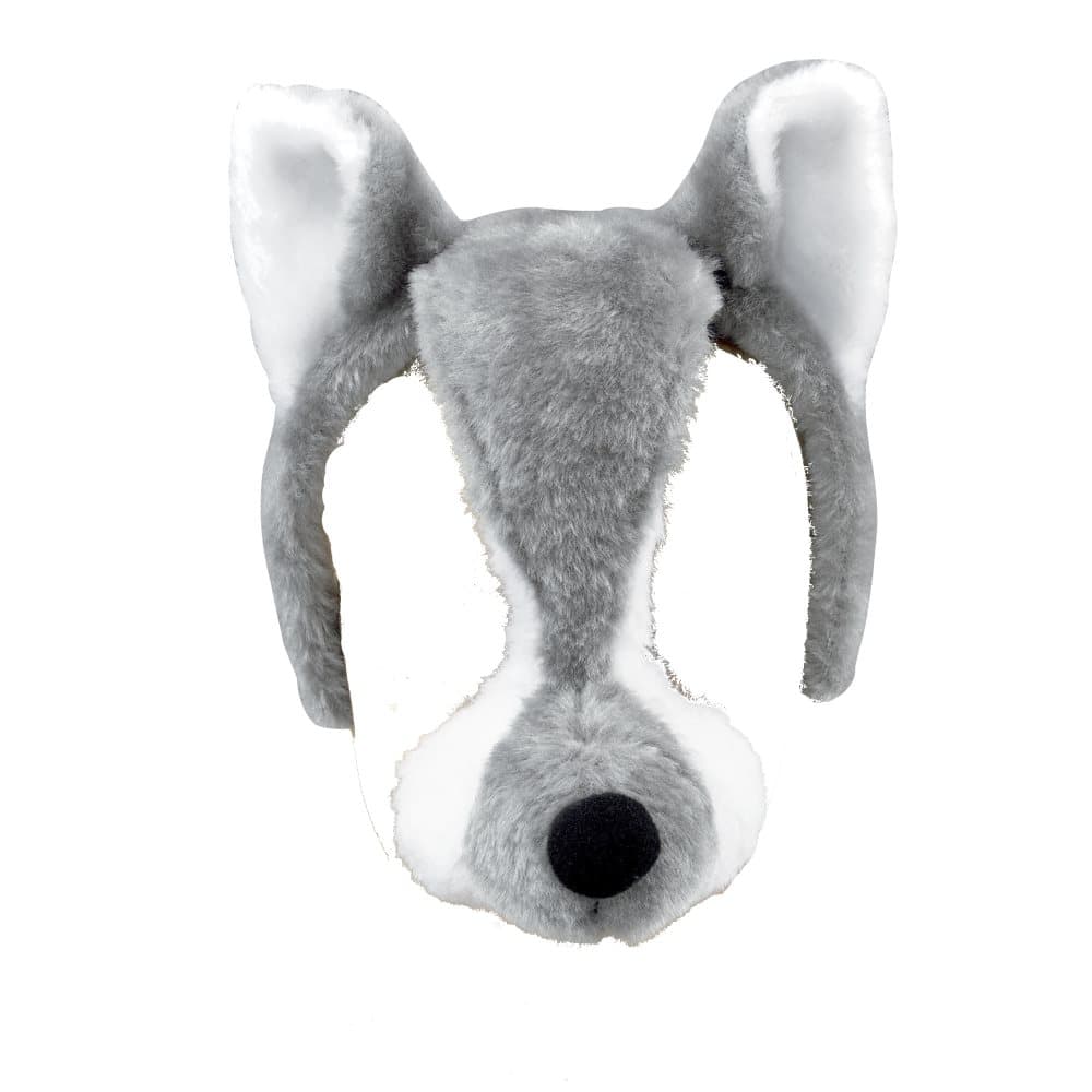 Bristol Novelty Unisex barn/barn plysch vargmask med ljud