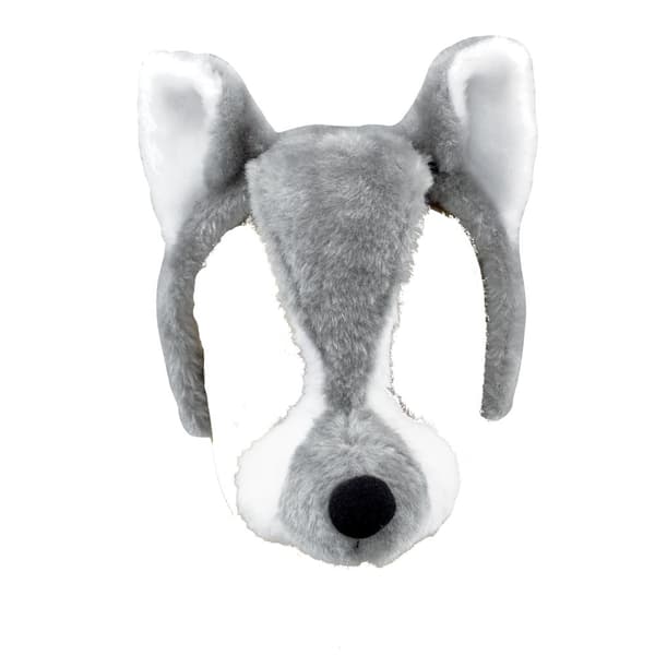 Bristol Novelty Unisex Kids/Children Plush Wolf Mask With Sound