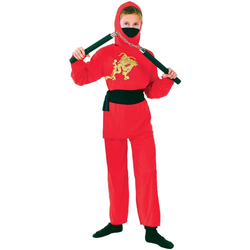 Bristol Novelty Ninja-dräkt för barn/barn