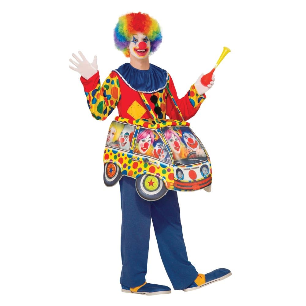 Bristol Novelty Unisex clown bil kostym