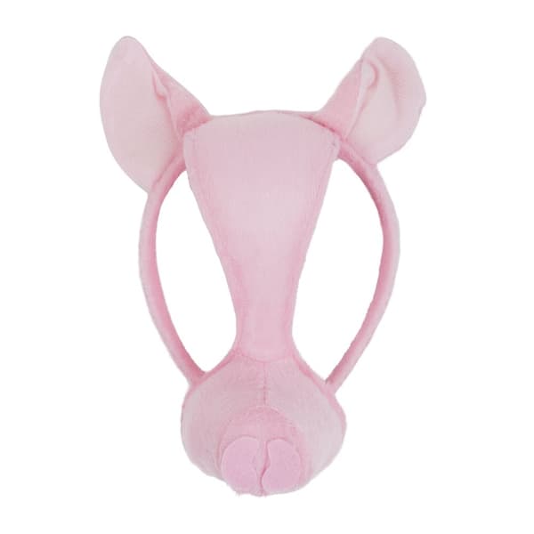 Bristol Novelty Unisex grisemaske på pandebånd med lyd Pink One Size