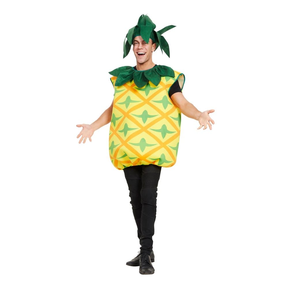 Bristol Novelty Unisex vuxen ananas kostym