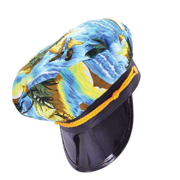 Bristol Novelty Unisex Adults Hawaiian Captain Hat