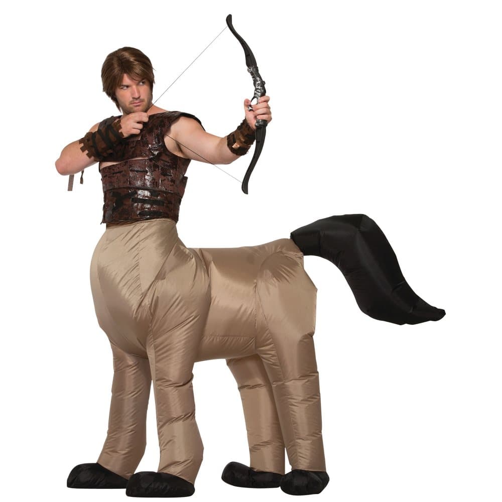 Bristol Novelty Unisex vuxen uppblåsbar centaur kostym