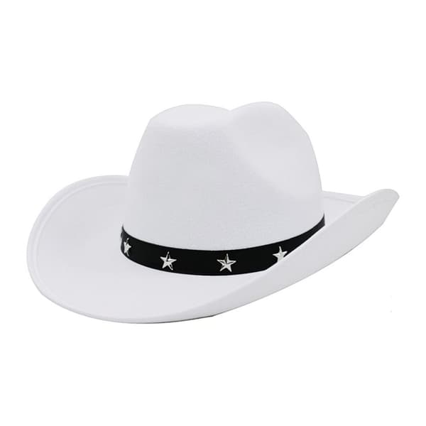 Bristol Novelty Unisex Adults Studded Cowboy Hat