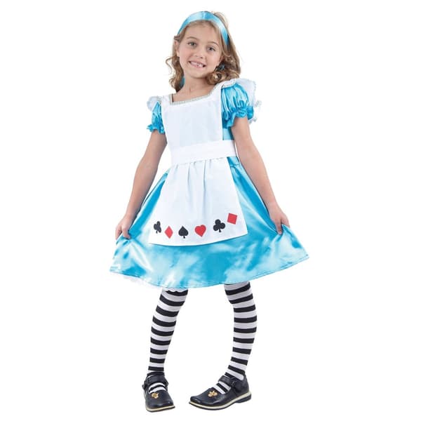 Bristol Novelty Alice kostume til børn/piger