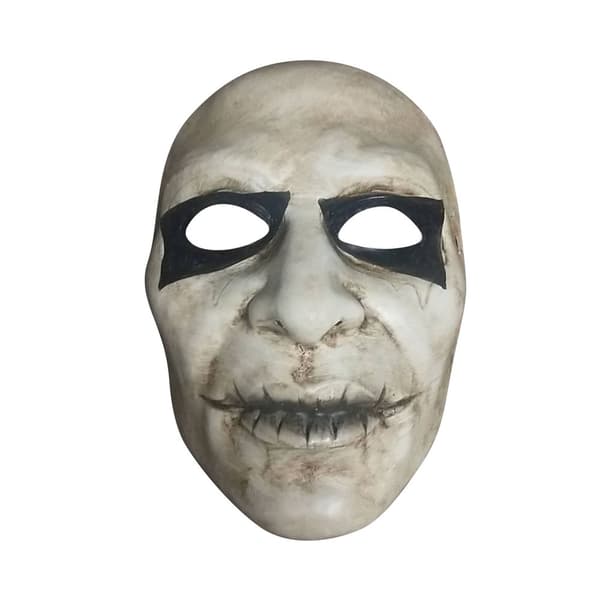 Bristol Novelty Unisex voksen Horror Dilate Mask Grey One Size